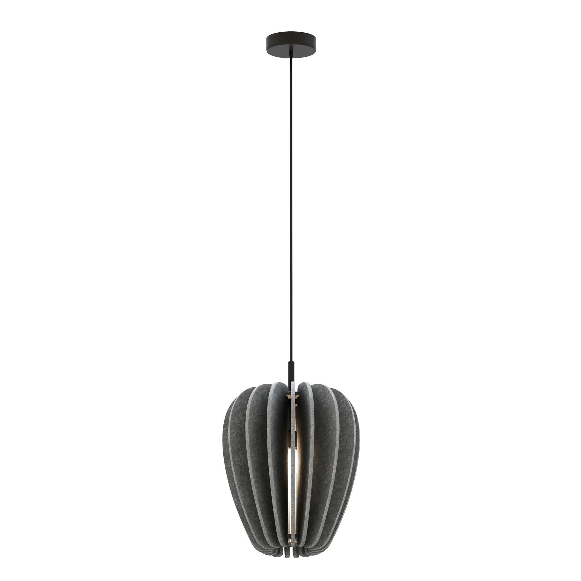 Pendelleuchte Mod398pl-01gr - Schwarz, Design, Metall (35/352cm) - MAYTONI