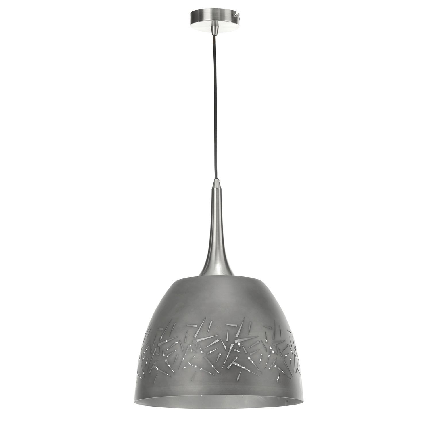 Hängeleuchte Bruk Schwarz max. 22 Watt - Schwarz, KONVENTIONELL, Metall (32/100cm)