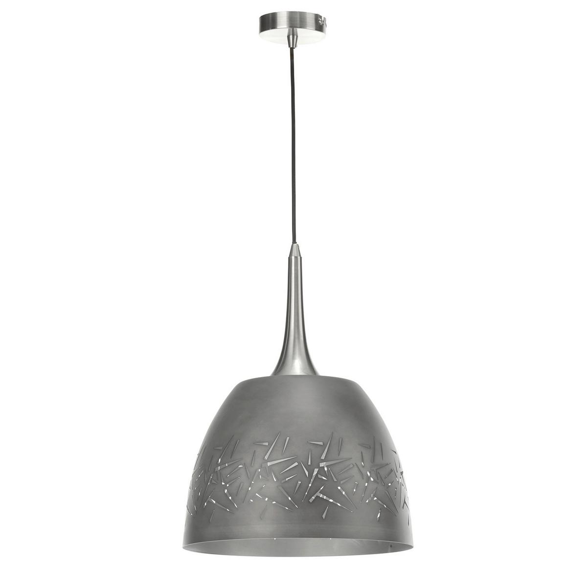 Hängeleuchte Bruk Schwarz max. 22 Watt - Schwarz, KONVENTIONELL, Metall (32/100cm)