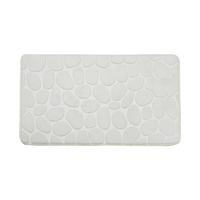 Fürdőszobaszőnyeg Stone 45/60 - bézs, Basics, textil (45/60cm)