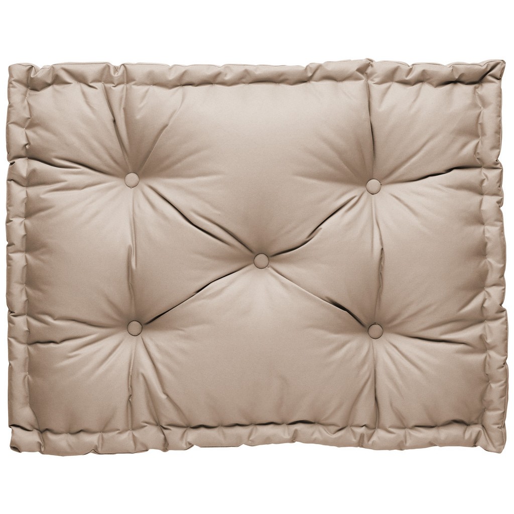 Palettenkissen Dodo in Taupe ca. 80x60cm