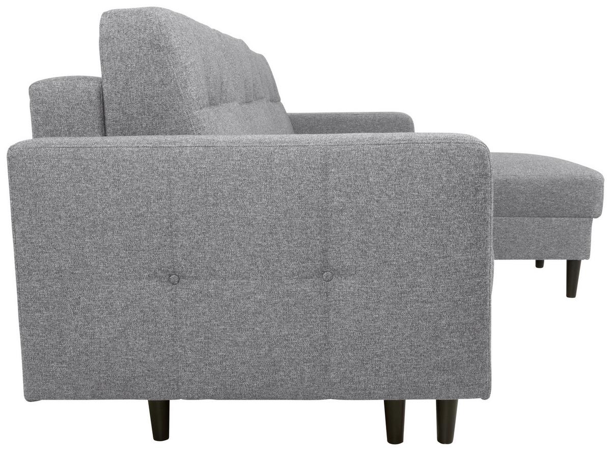 Coltar NORET - gri închis, Konventionell, textil (223/157cm) - Modern Living