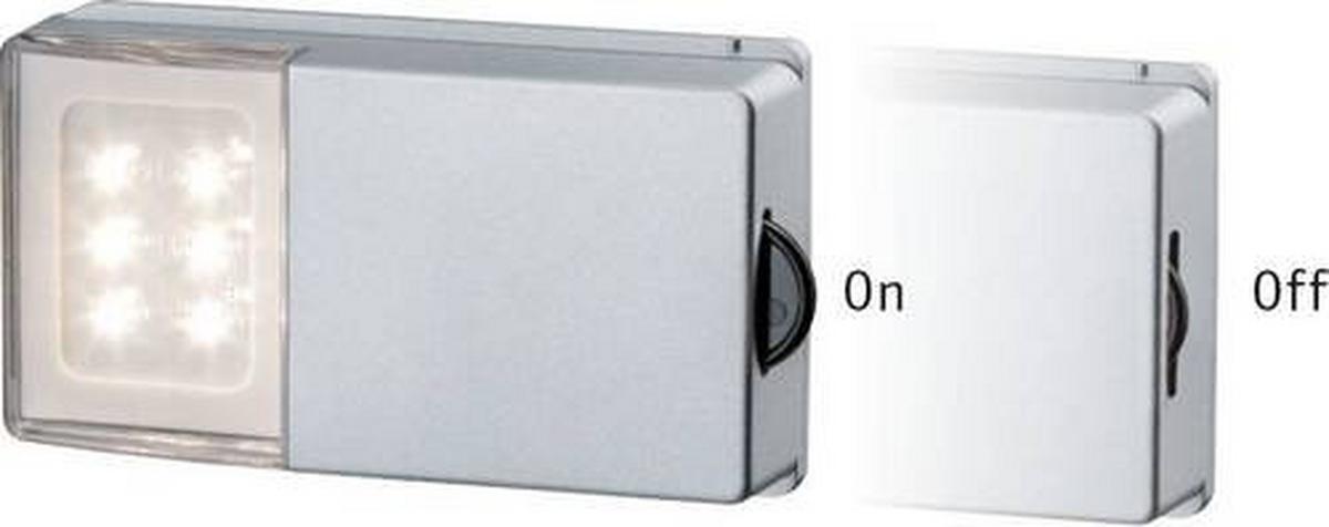 Strahler SnapLED in Silberfarben max. 0,33 Watt - Basics, Kunststoff (5,3/2,2cm) - Paulmann