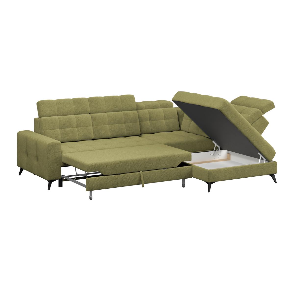 Coltar BARLETTA - verde, Romantik / Landhaus, textil (289/228cm) - Luca Bessoni