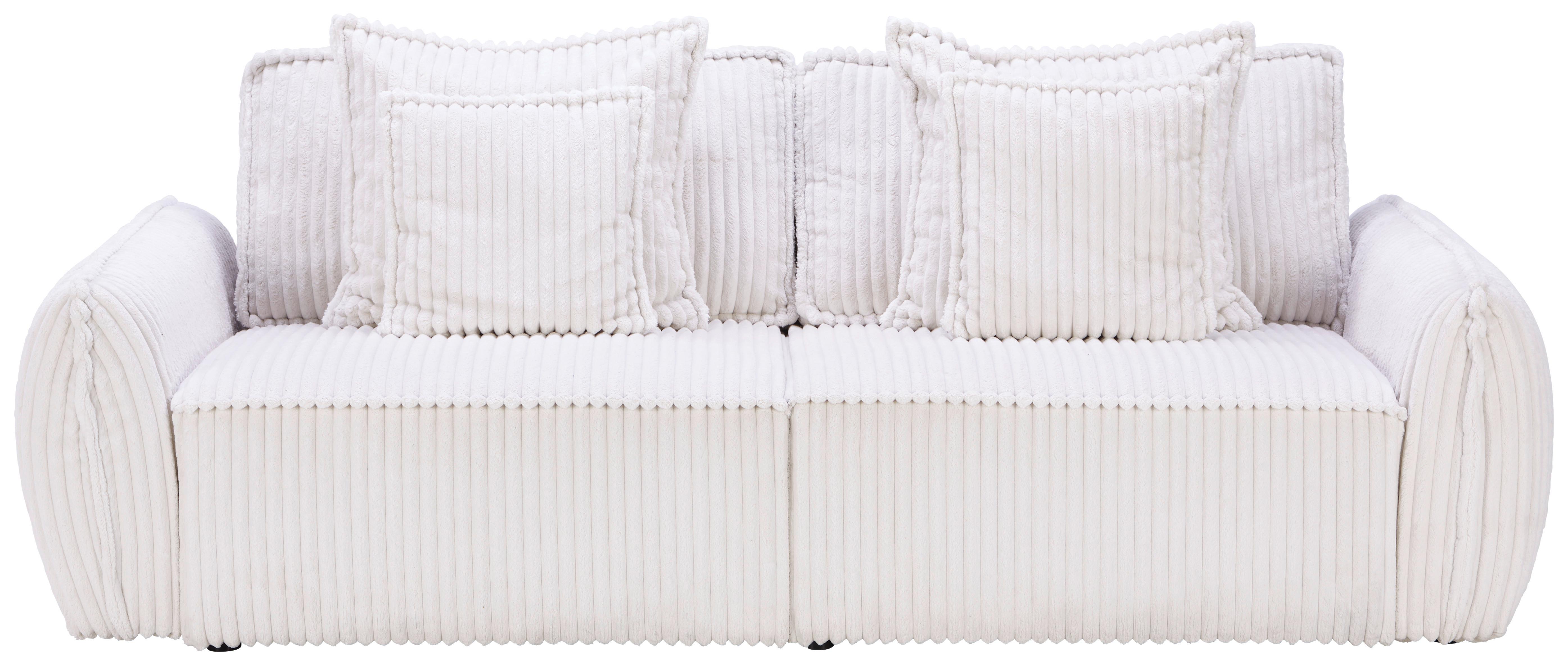 Canapea CORSICO - bej, Modern, textil (235/87/114cm) - Modern Living