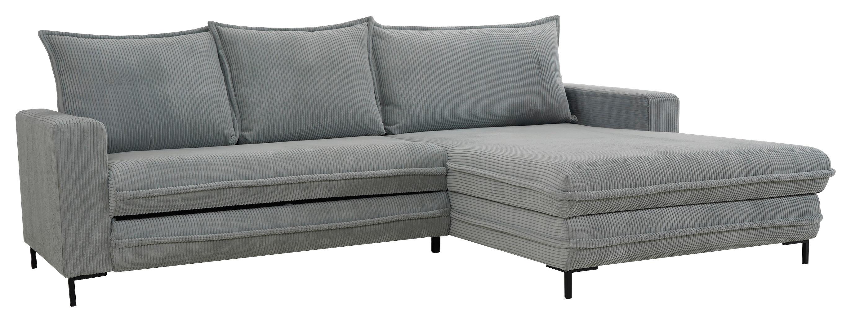 Coltar ARMILLA - gri, Konventionell, lemn/metal (272/174/95cm) - Modern Living