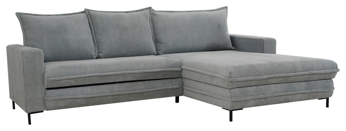 Coltar ARMILLA - gri, Konventionell, lemn/metal (272/174/95cm) - Modern Living