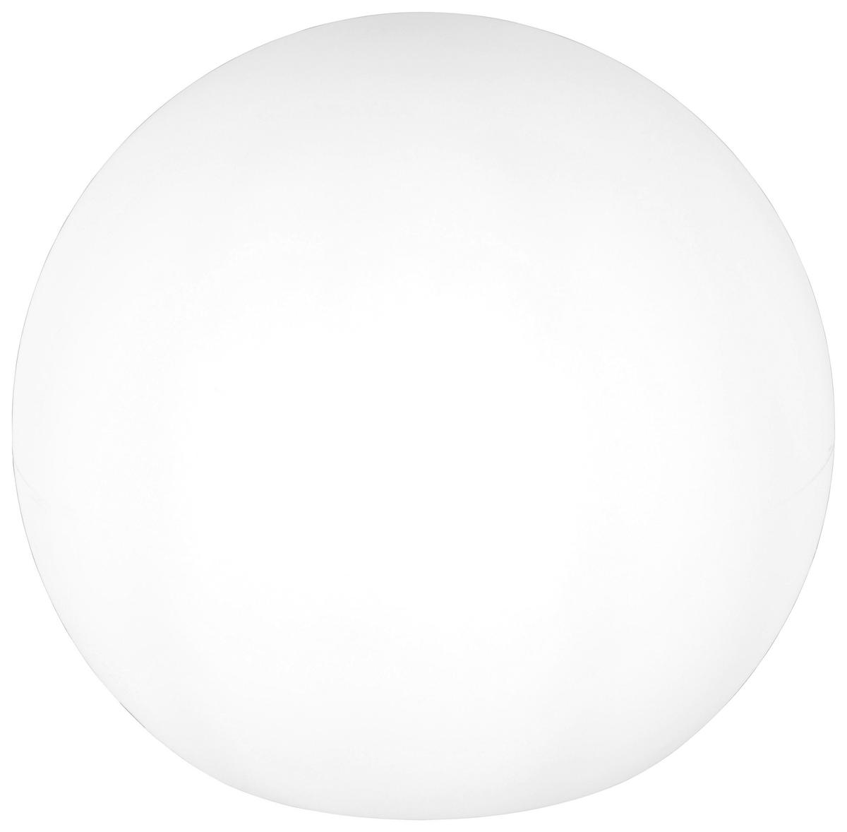 ZEWNĘTRZNA LAMPA KULA BULY 40 LUMBL040OFNW - biały/przezroczysty, Design, tworzywo sztuczne (40cm) - Newgarden