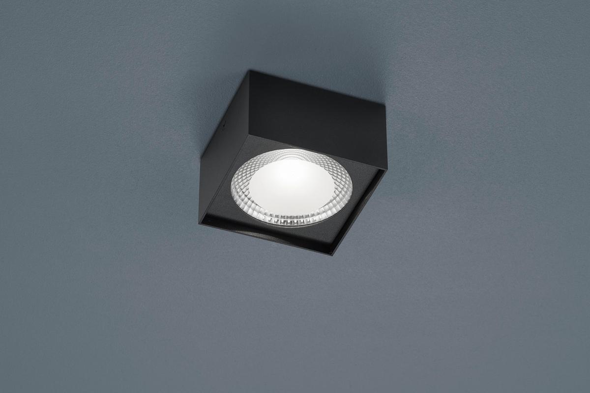 LAMPA/MONTAŻ NA MEBLACH 15/1945.22 KARI - czarny, Design, metal (12/12/7cm) - Helestra