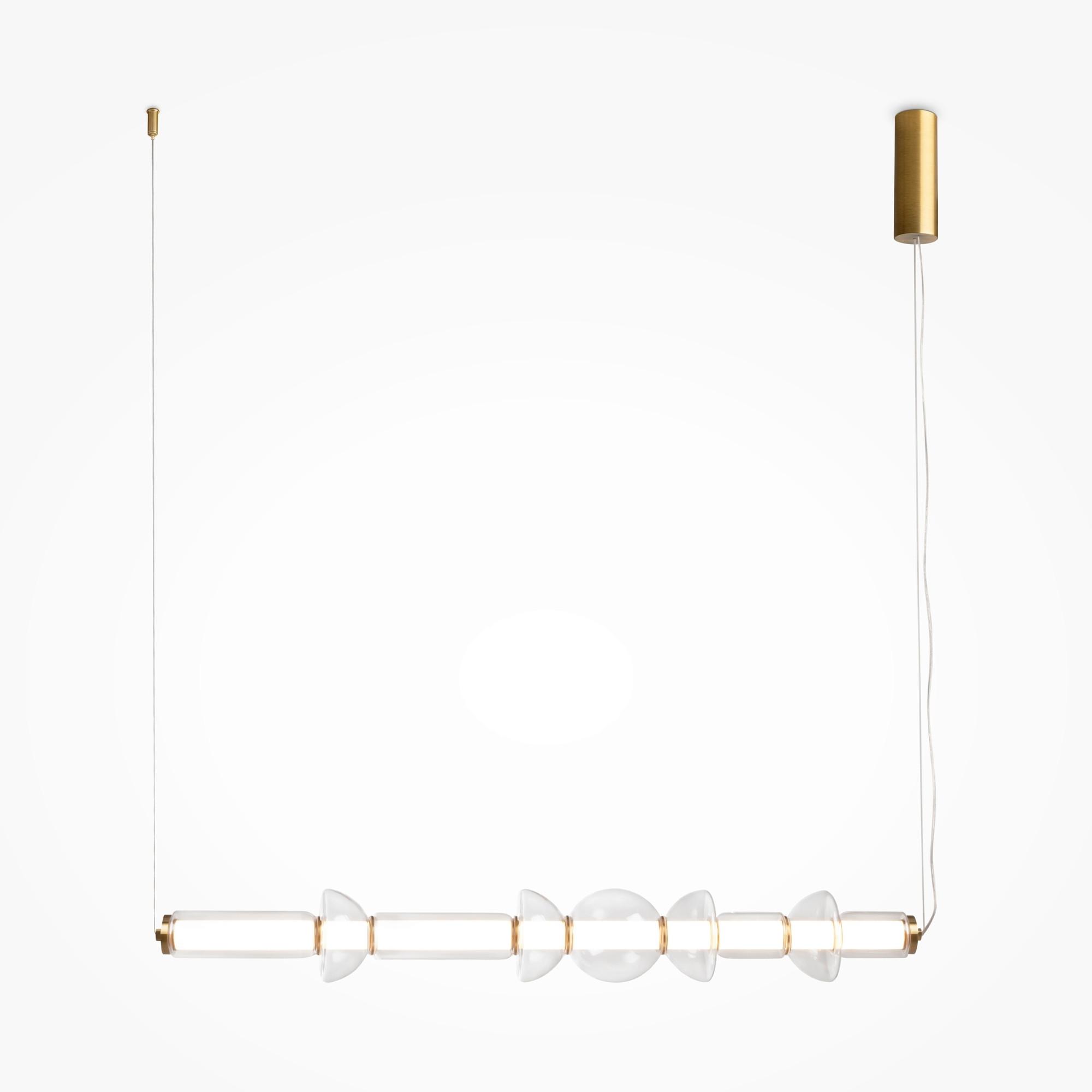 Pendelleuchte Mod210pl-L39bs3k - Messingfarben, Design, Metall (98/137.5/16cm) - MAYTONI