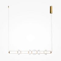 Pendelleuchte Mod210pl-L39bs3k - Messingfarben, Design, Metall (98/137.5/16cm) - MAYTONI