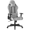 GAMINGSTOL PRINCE - vit/grå, Modern, textil/plast (67/126/67cm) - Dxracer