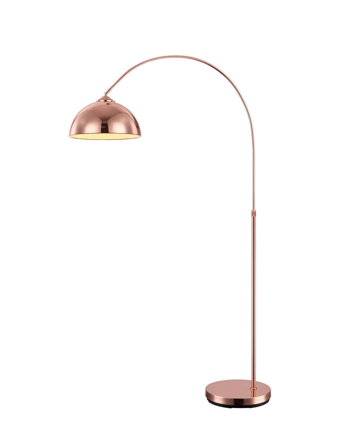 Stehleuchte Newcastle in Kupferfarben max. 40 Watt - Kupferfarben, Design, Kunststoff/Metall (92/30/196cm) - Globo