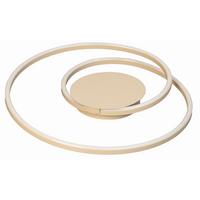 LAMPA SUFITOWA LED 21542 HOLY - kolor piaskowy, Design, metal (49/7,5cm) - Fischer & Honsel