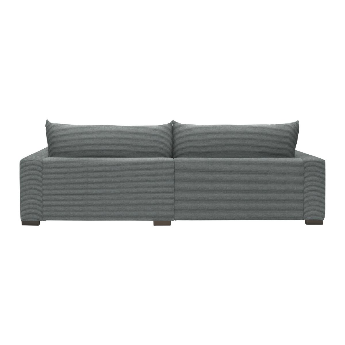 Megasofa Pedro Dunkelgrau - Dunkelgrau, MODERN, Holz/Holzwerkstoff (261/83/124cm) - Mömax