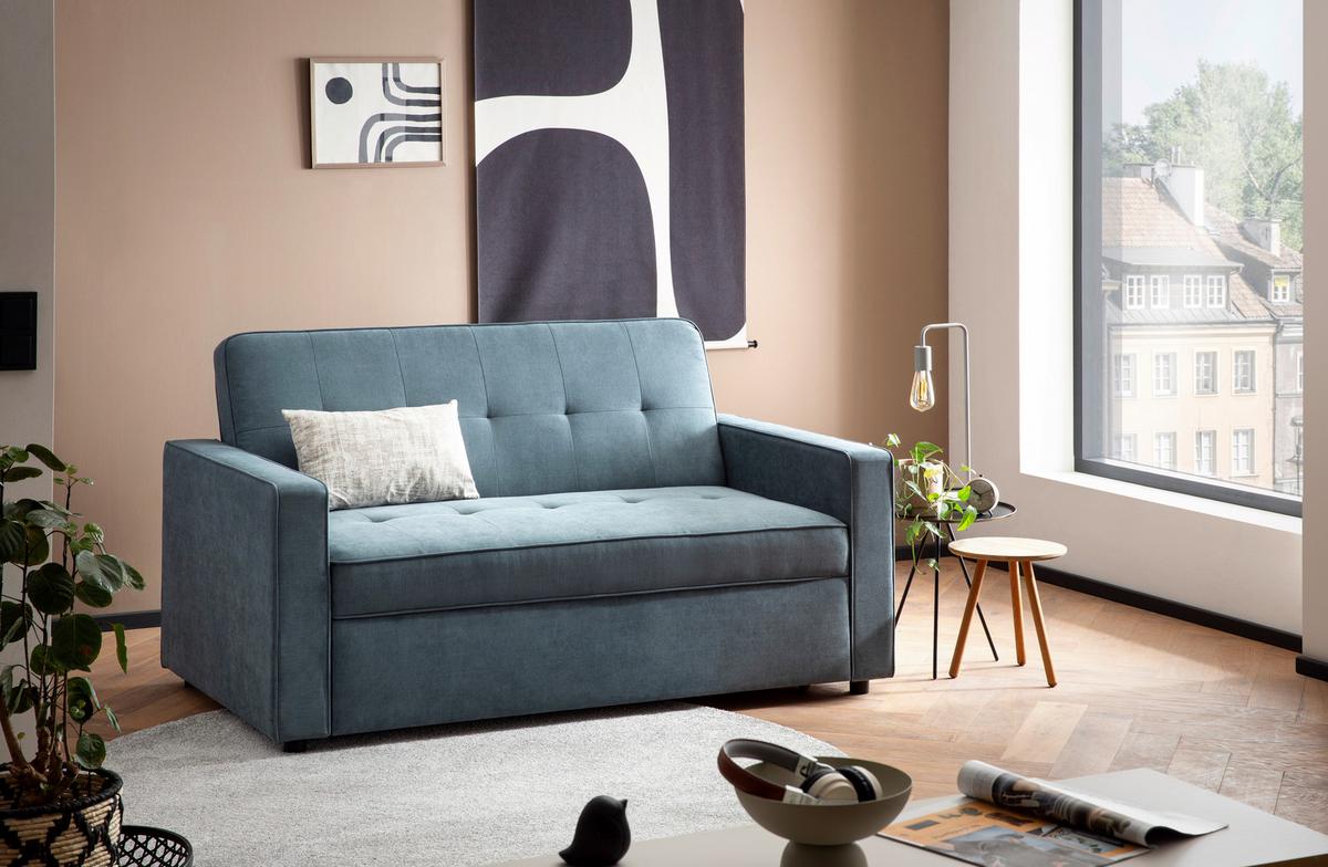 Sofa Na Razvlačenje Haze - boje petroleja, Trend (162/90/89cm) - Modern Living