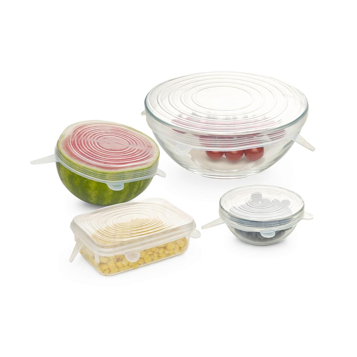 Szilikonfedő Szett Universal - áttetsző/átlátszó, műanyag - Modern Living