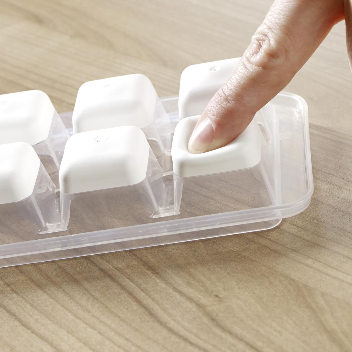 Jégkockakészítő Forma Ida - fehér, műanyag (27/9,5/3,8cm) - Modern Living