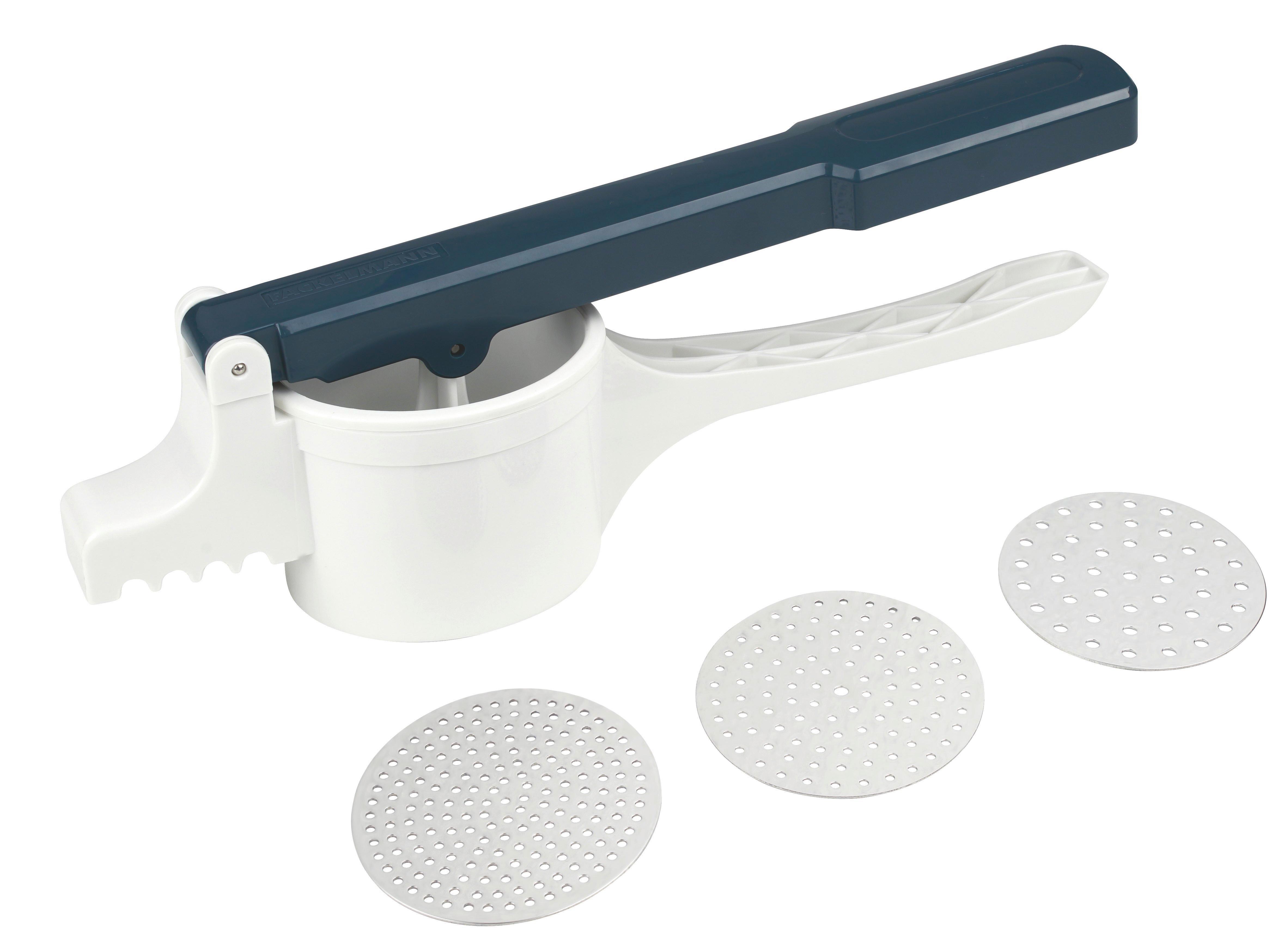 Spätzlemaker Massimo aus Kunststoff - Blau/Weiß, Kunststoff/Metall (35/12,5/9cm) - Fackelmann