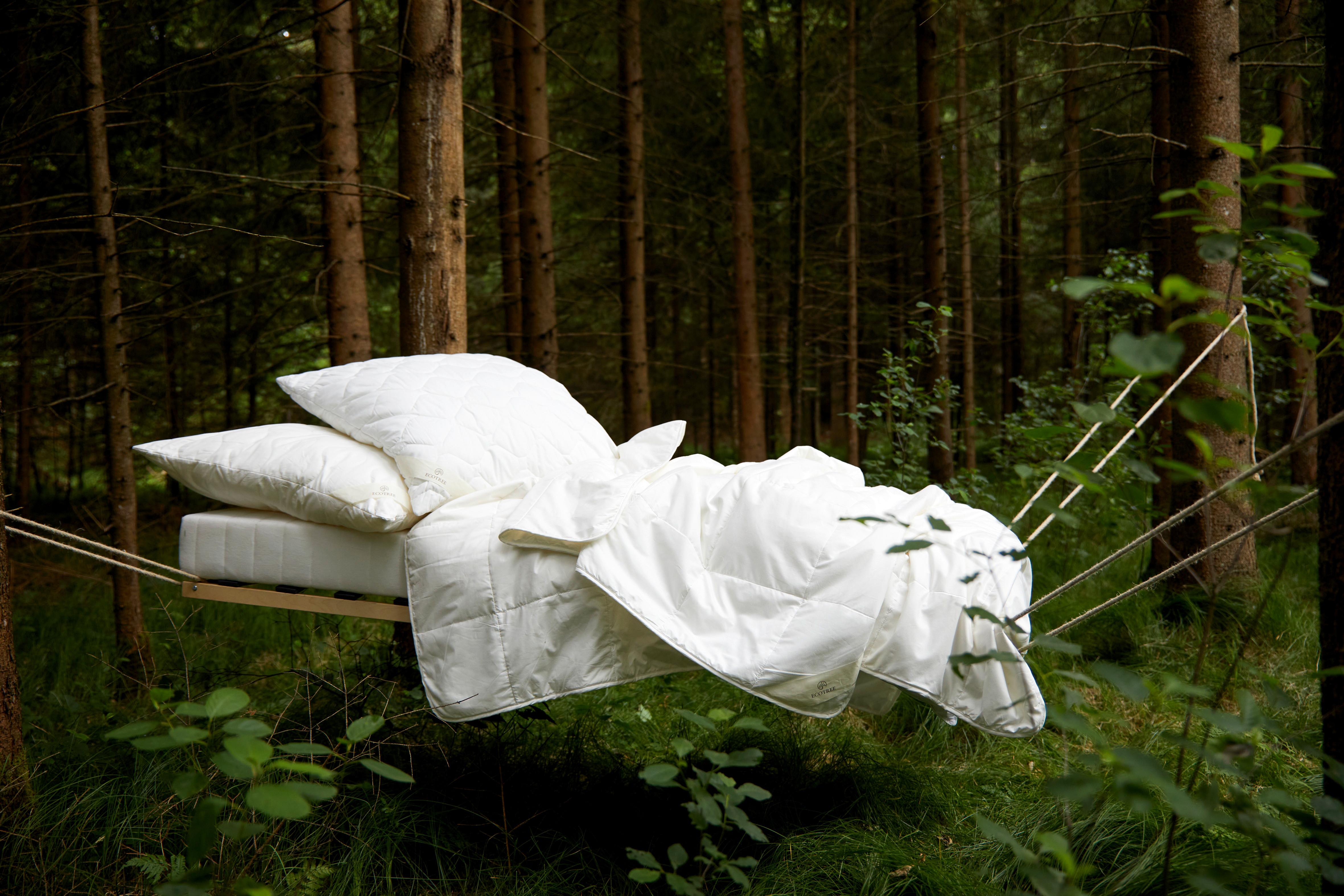 Duvet Bamboo ca. 160x210cm - Weiss, Modern, Textil (160/210cm) - ecoTree