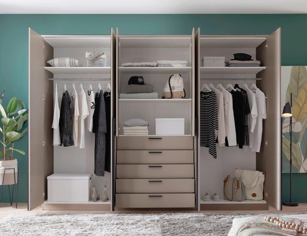Ormar S Klasičnim Vratima Arnis - kašmir/boje aluminija, Konvencionalno, drvni materijal/plastika (270/210/52cm) - Modern Living