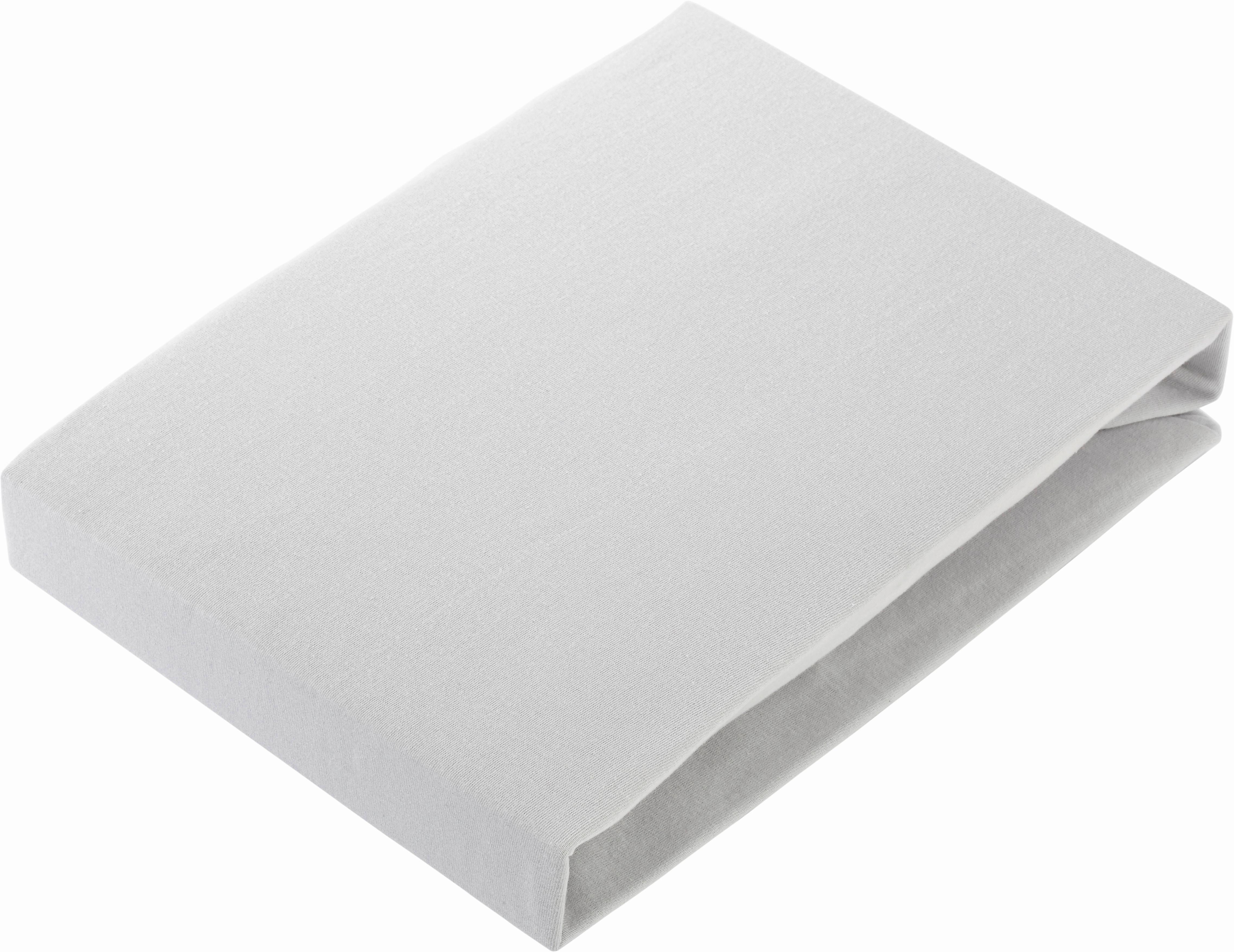 FIXLEINTUCH BASIC - Platinfarben, Textil (150/200cm) - Modern Living