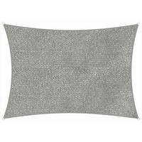 Sonnensegel Teneriffa Rechteck ca.360x0,5x500cm Silberfarben - Silberfarben, Basics, Textil (360/0,5/500cm) - Schneider
