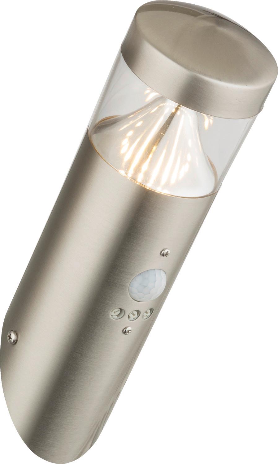 LED-Außenleuchte Fosca max. 7 Watt - Klar, Basics, Kunststoff/Metall (8/24cm) - Globo