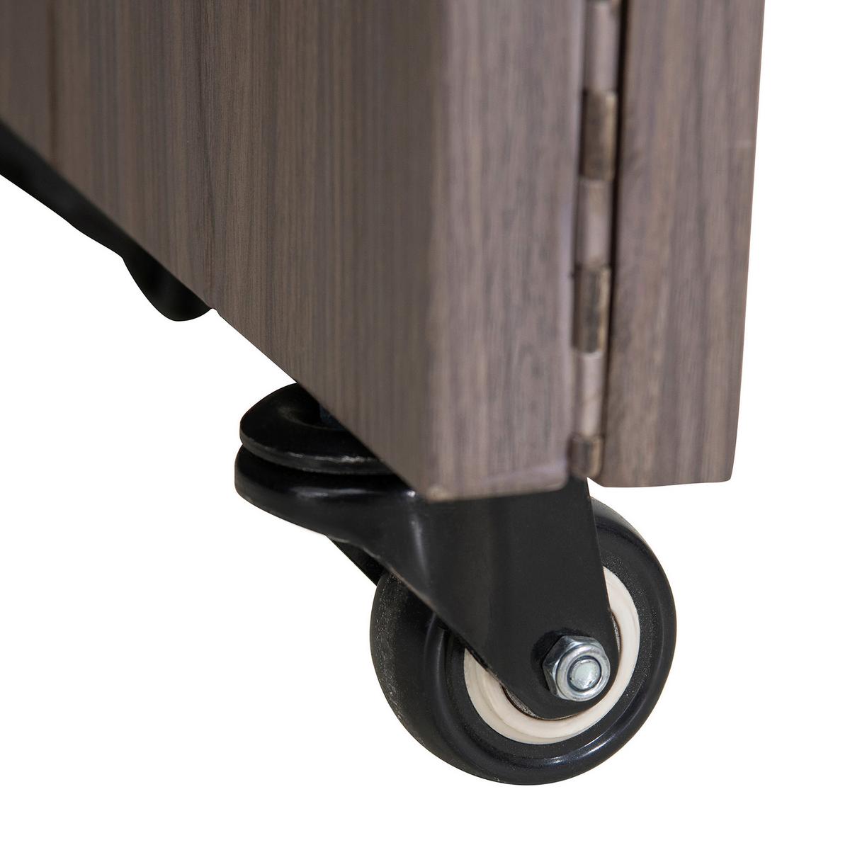 Gartenhaus Mambo Anthrazit/Dunkelbraun - Anthrazit/Dunkelbraun, Basics, Metall (220/226/94cm) - Modante