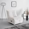 RELAXFÅTÖLJ ALURA - svart/cremefärgad, Modern, metall/trä (90/92/90cm) - Bessagi Home