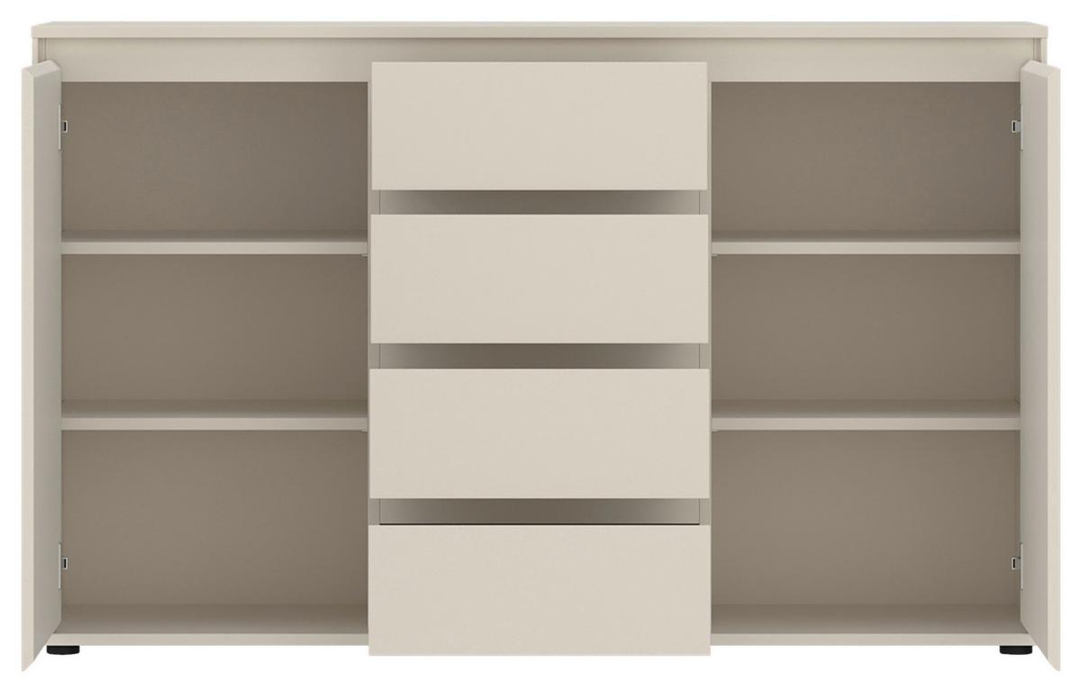 Comodă ZAPATO - cașmir, Modern, material pe bază de lemn (137/85/35cm) - Modern Living