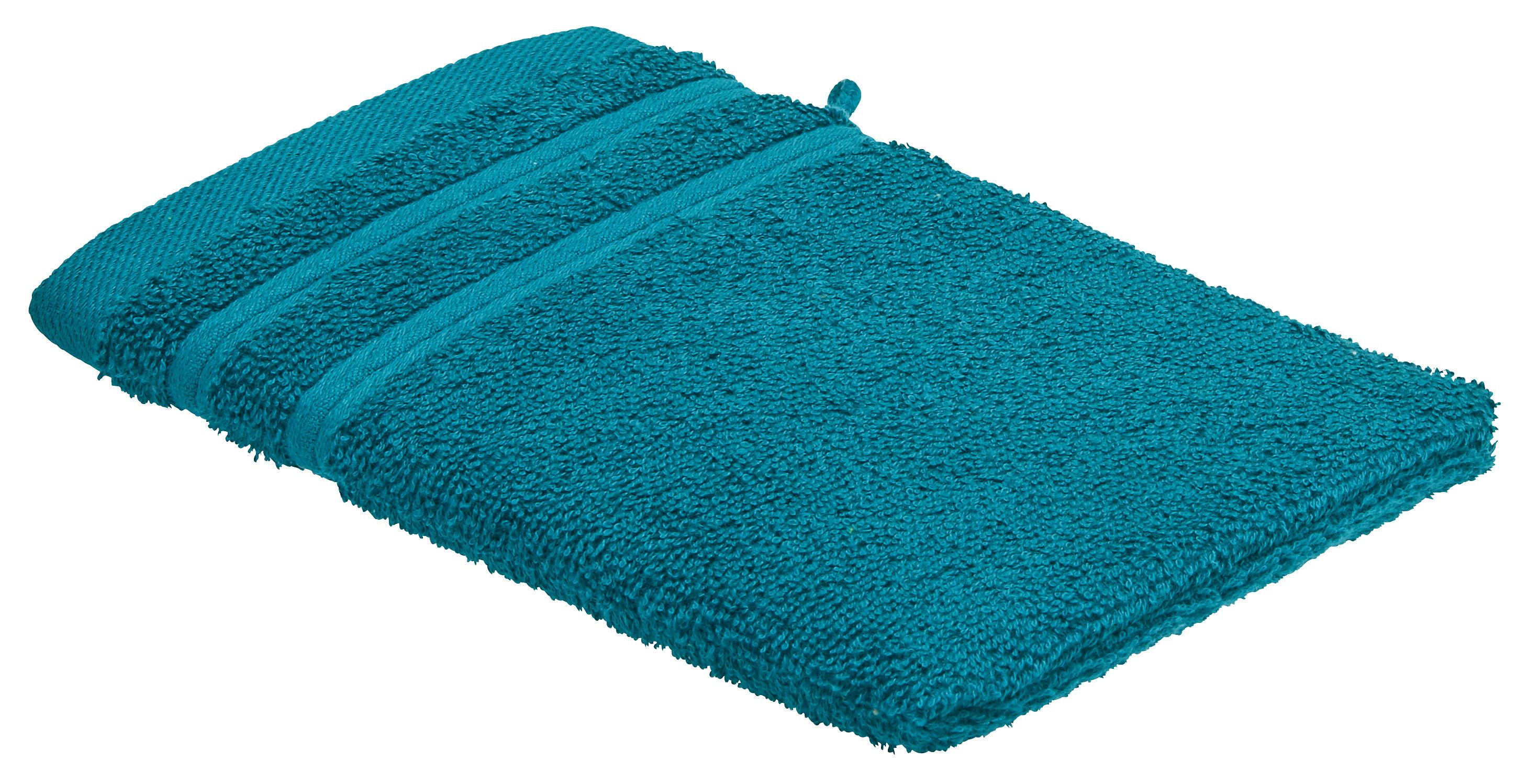Mănușă de spălat MELANIE - petrol, textil (16/21cm) - Modern Living