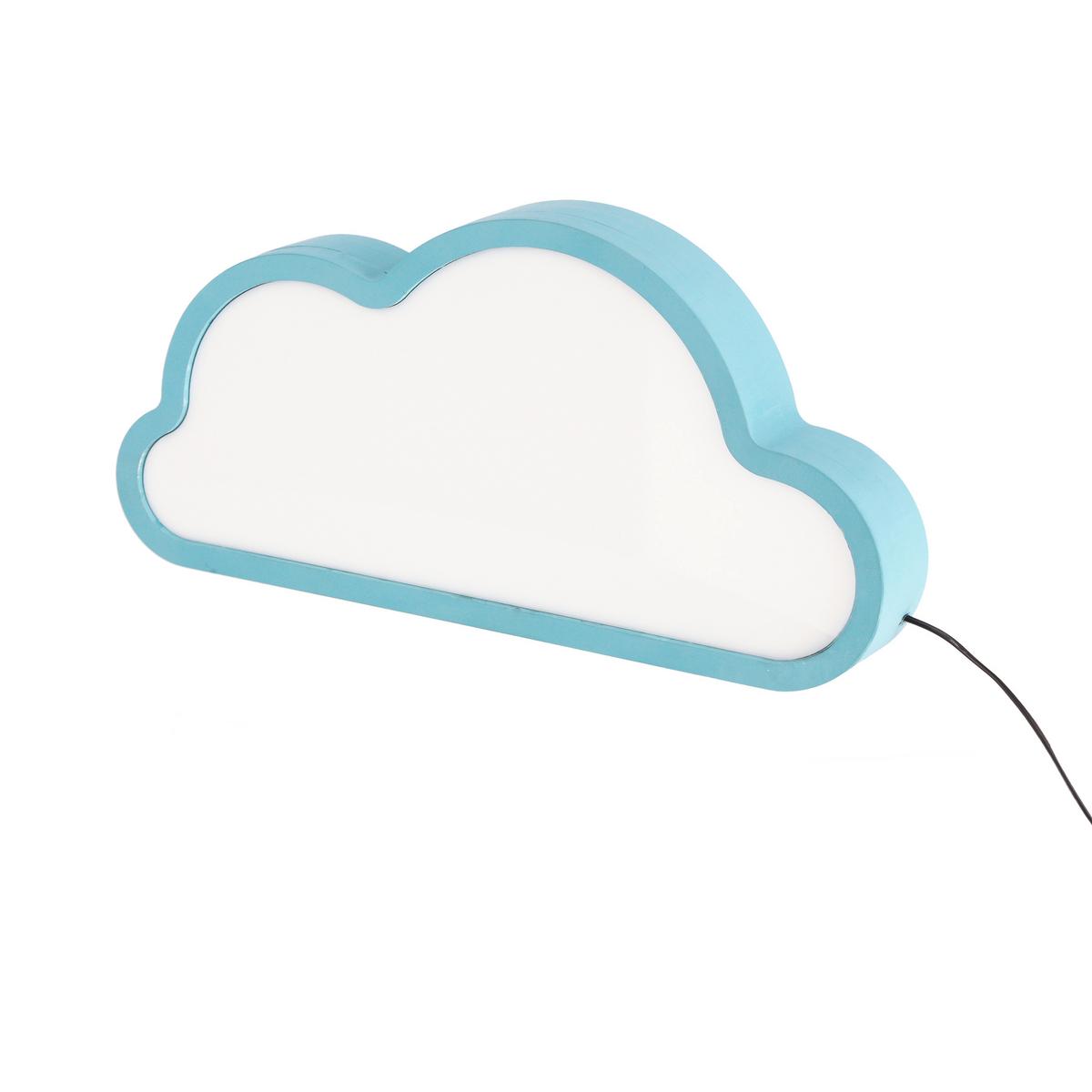 Dječja Stolna Svjetiljka Cloud - plava, Basics, drvni materijal/plastika (31/3.5/15cm)