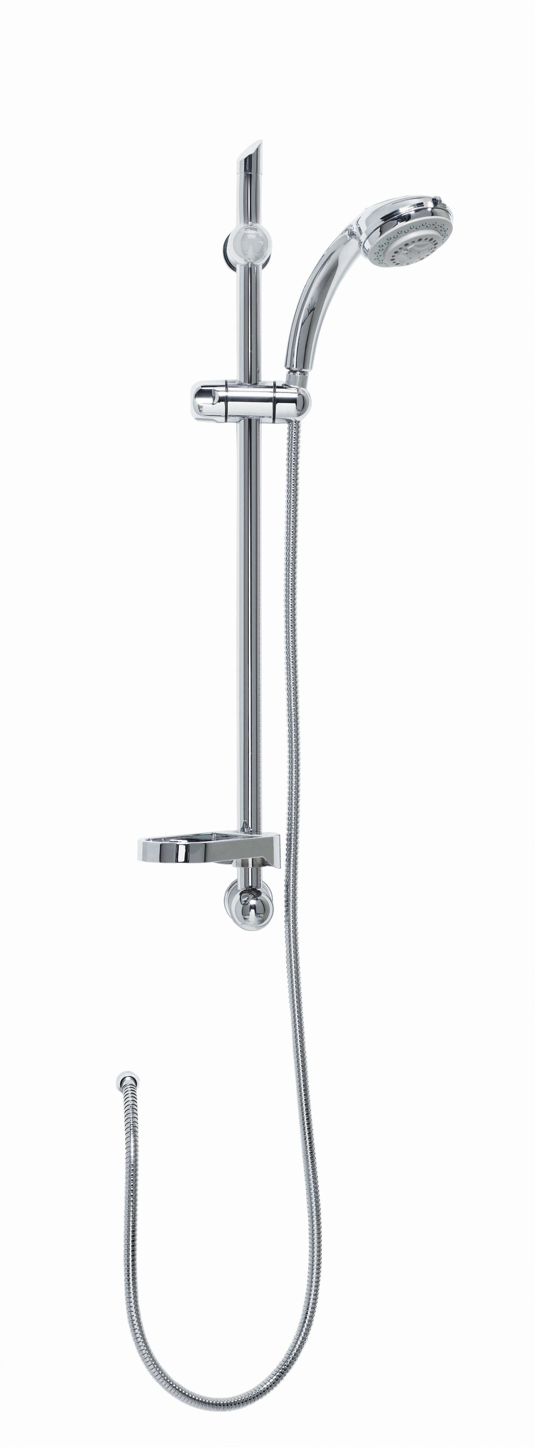 Brauseset Fresh in Chromfarben - Chromfarben, Kunststoff/Metall (17,0/70,0cm) - Schütte