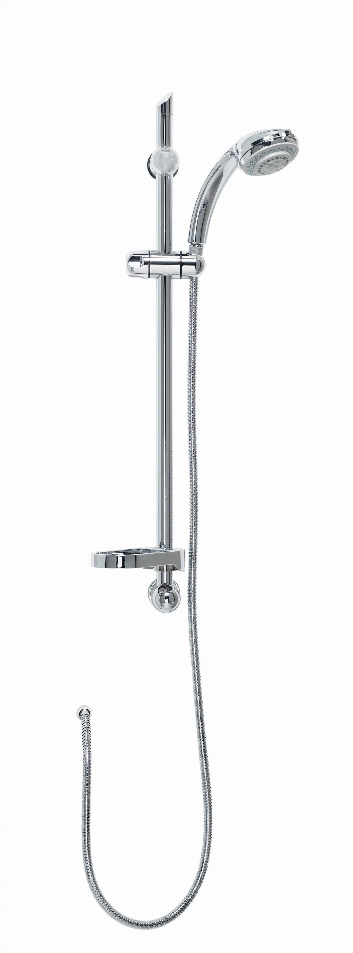 Brauseset Fresh in Chromfarben - Chromfarben, Kunststoff/Metall (17,0/70,0cm) - Schütte