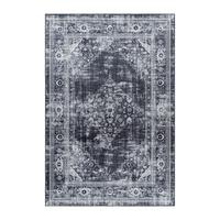 Flachwebeteppich Fiesta Schwarz ca. 160x230cm - Schwarz, Design, Textil (160/230cm) - Novel