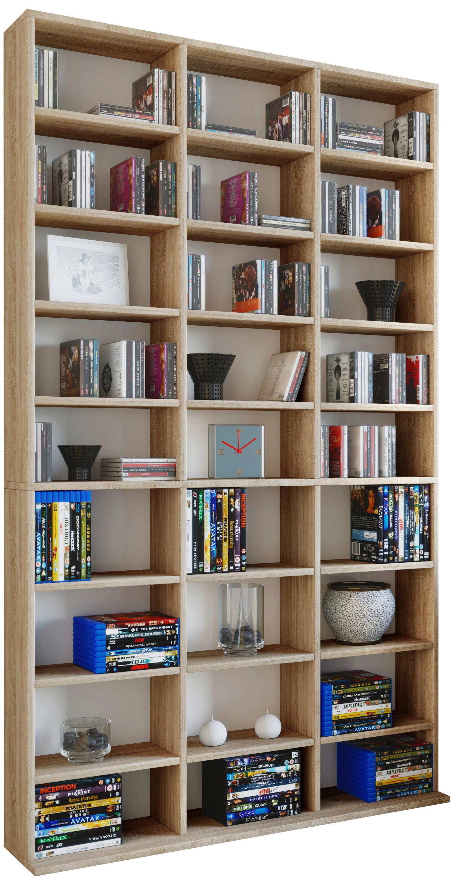 Standregal Megosa Maxi Eichefarben - Eichefarben, KONVENTIONELL, Holzwerkstoff (102/183/18 (23)cm) - MID.YOU