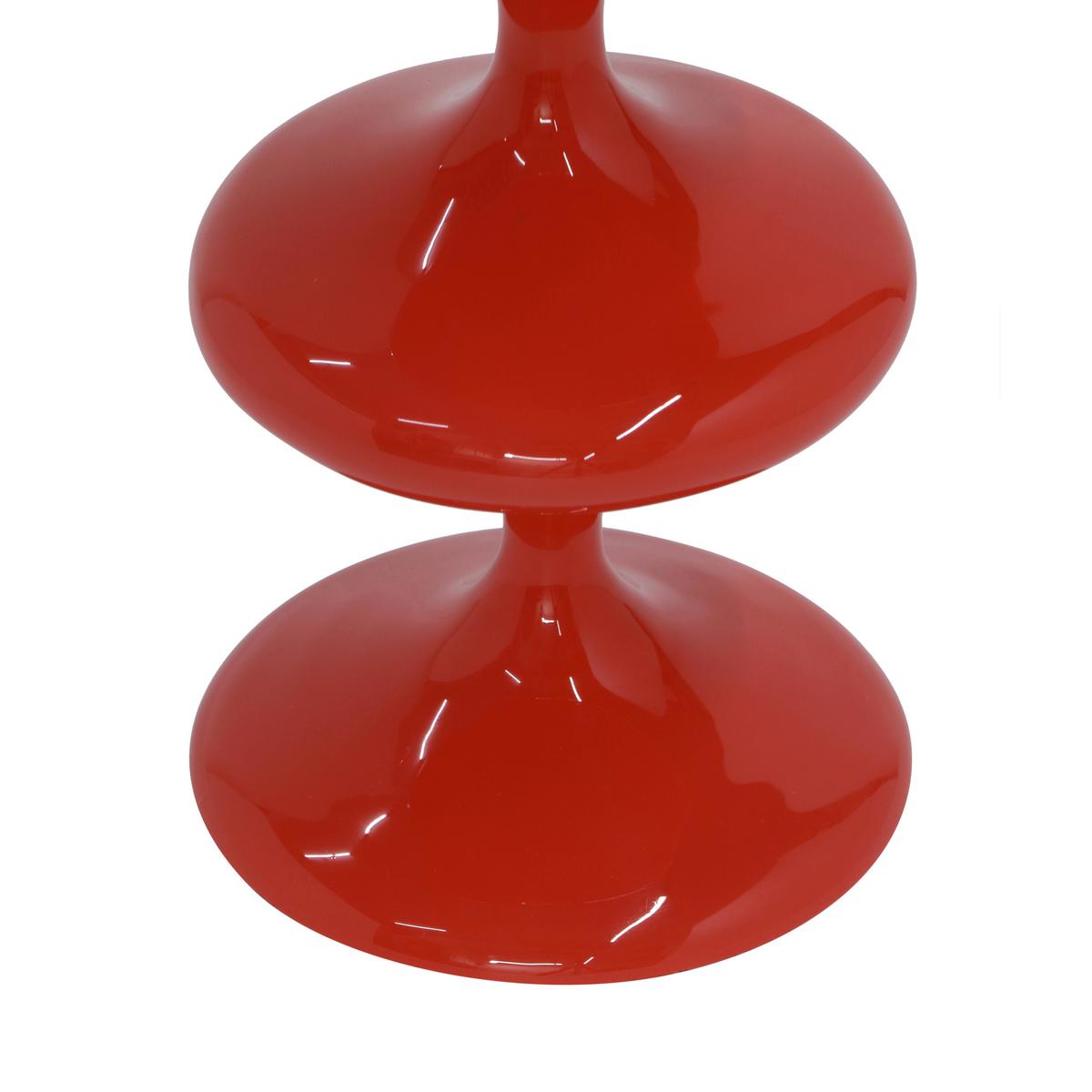 Stabkerzenhalter Laureen Rot - Rot, Basics, Metall (11/28/11cm)