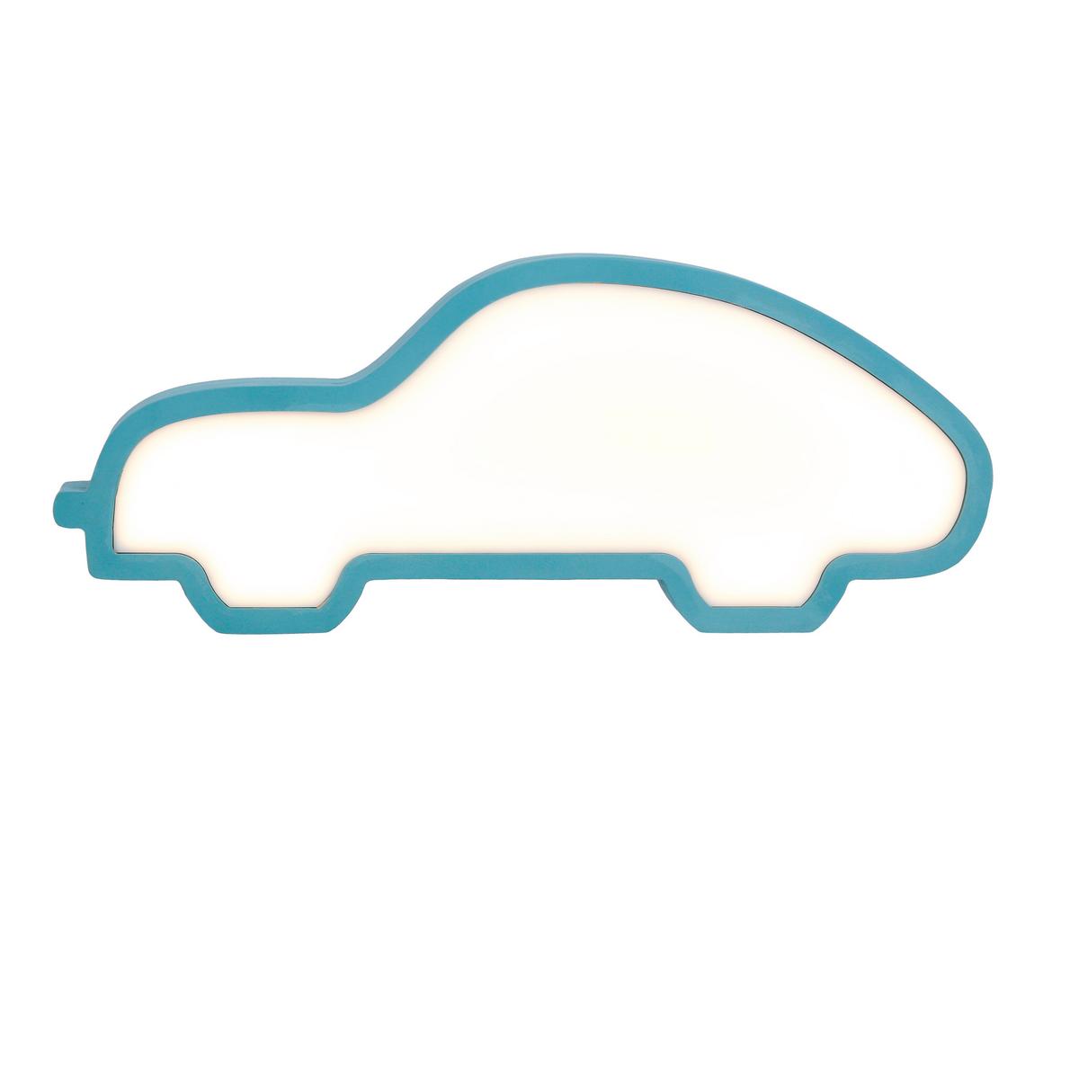 Dječja  Stolna Svjetiljka Car - plava, Basics, drvni materijal/plastika (35/3.5/14cm)
