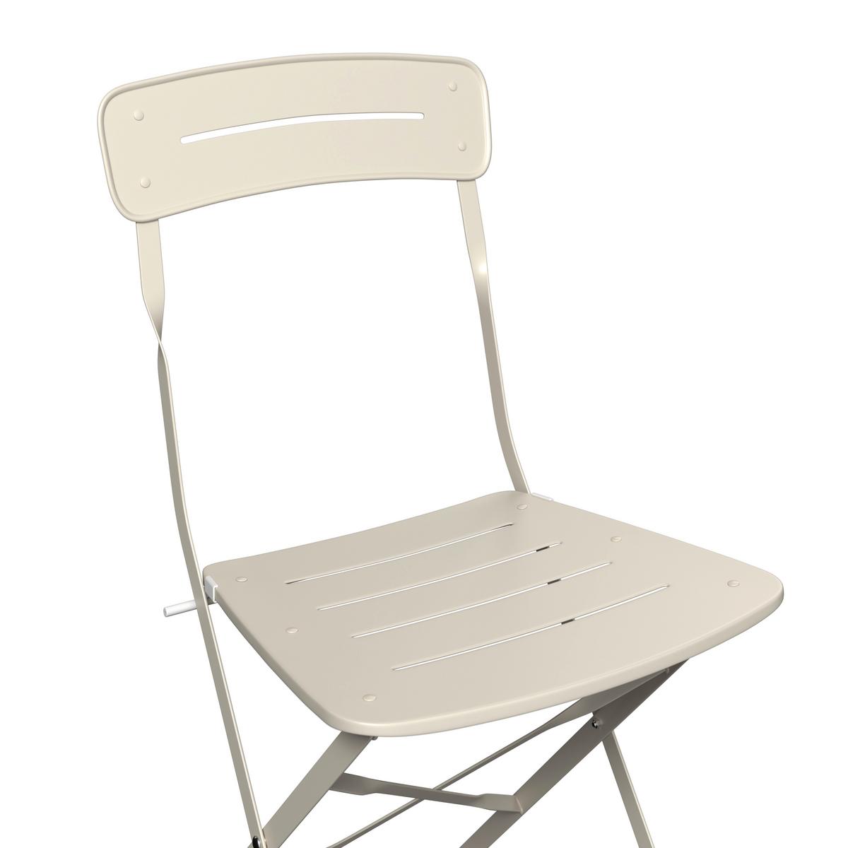 Balkonset Olga Beige - Beige, Basics, Metall - Mömax