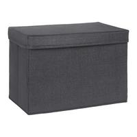 Cutie pliabilă Cindy - antracit, Modern, carton/textil (38/26/24cm) - Mömax
