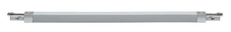 Schienensystem-Verbinder Maxiflex max. 1000 Watt - Chromfarben, Design, Kunststoff (44/1,8/1,8cm) - Paulmann
