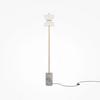 STEHLEUCHTE KYOTO - Goldfarben/Grau, Modern, Stein/Metall (22/145cm) - MAYTONI