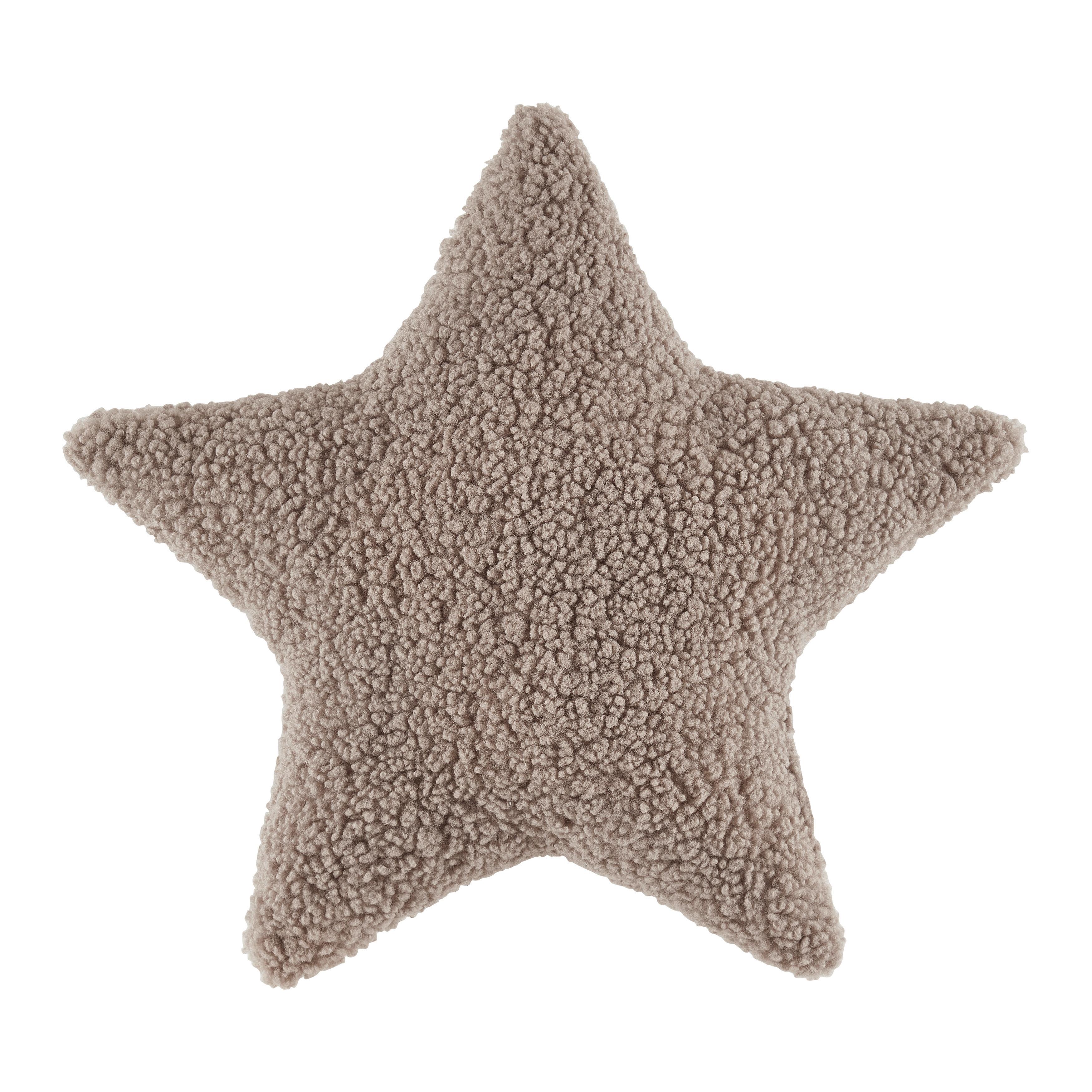 Okrasna Blazina Star - siva, Konvencionalno, tekstil (43/40/8cm) - Modern Living