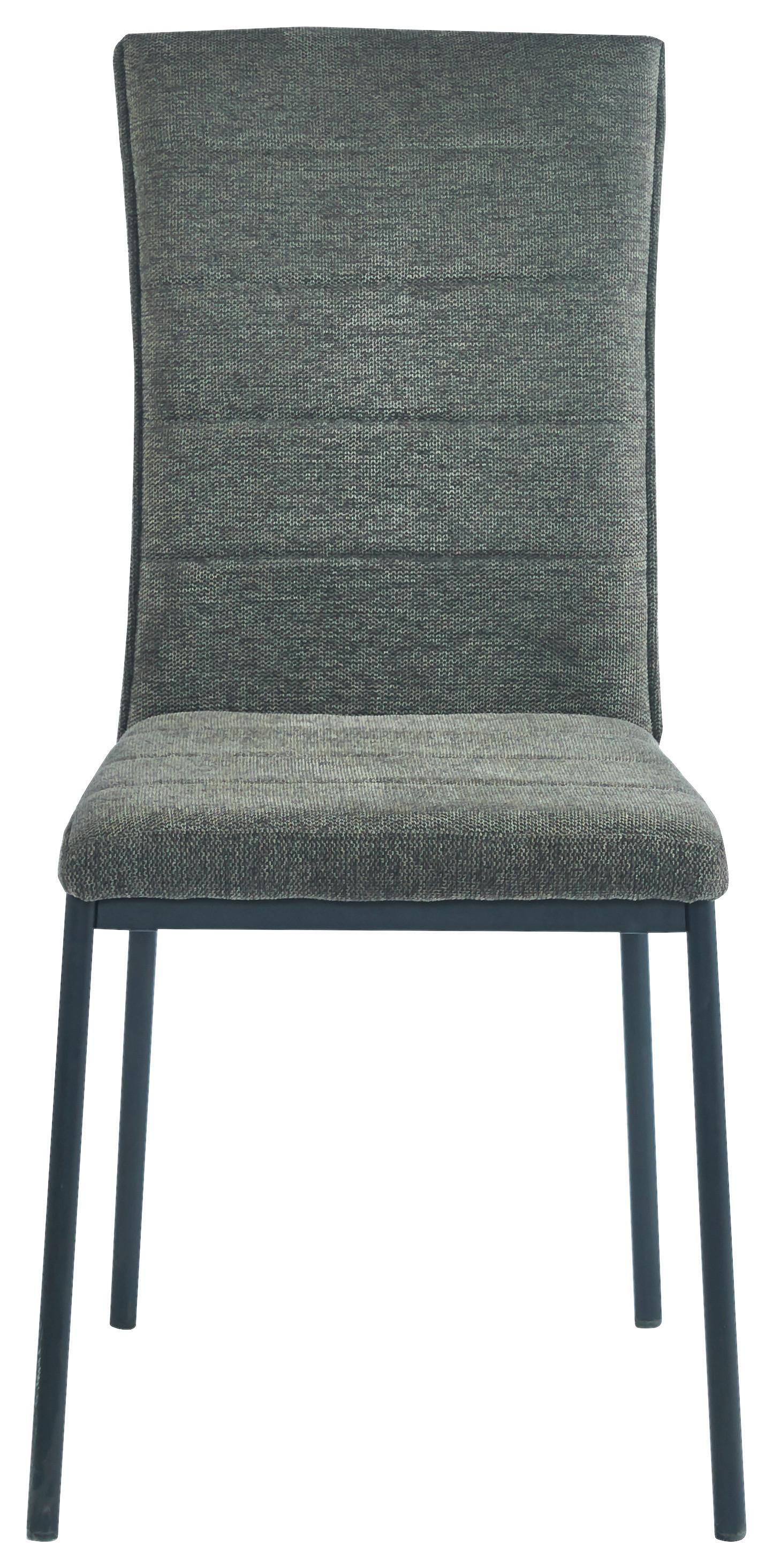 KRZESŁO JORDAN  -EXKLUSIV- - zielony/czarny, Design, metal/tkanina (44/95/57cm) - Carryhome
