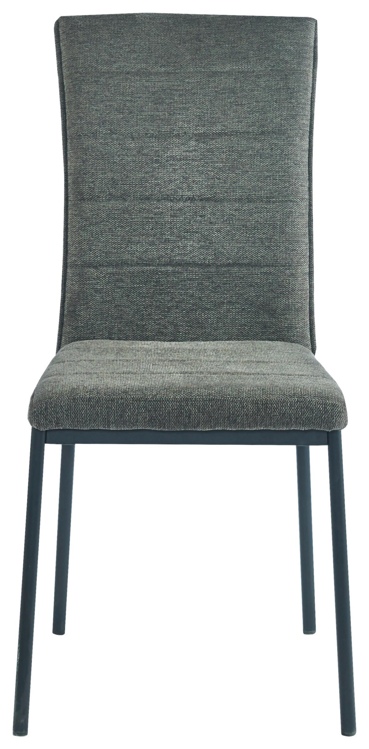 KRZESŁO JORDAN  -EXKLUSIV- - zielony/czarny, Design, metal/tkanina (44/95/57cm) - Carryhome