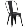STUHL-SET TEMPE - Schwarz, Design, Metall (45/85/53cm) - Livetastic