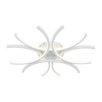 LED-Deckenleuchte Wilma Weiß max. 36 Watt - Weiß, MODERN, Kunststoff/Metall (60/60/8,5cm) - Mömax