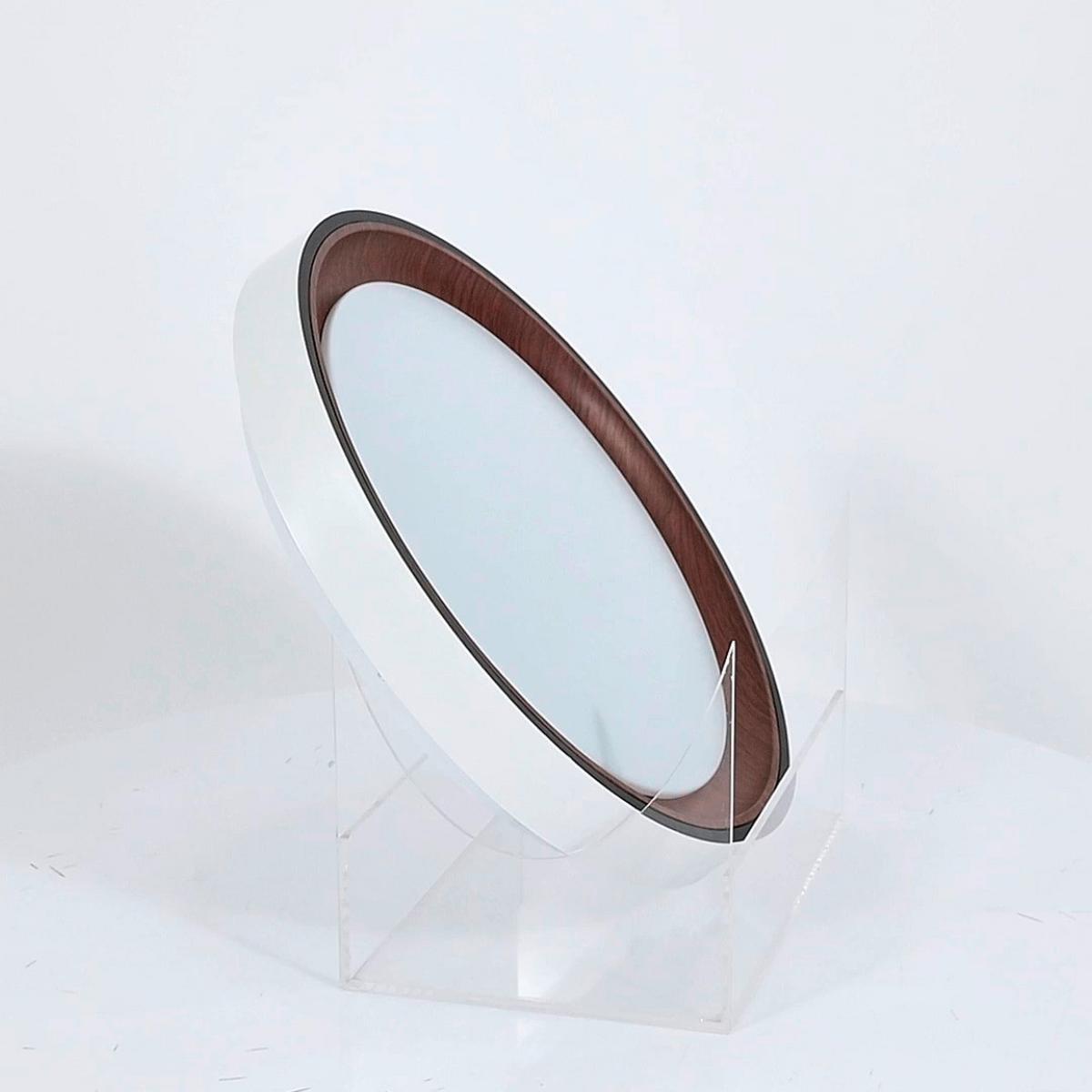 LAMPA SUFITOWA TINA - czarny/biały, Trend, tworzywo sztuczne/metal (40/7cm) - Novel