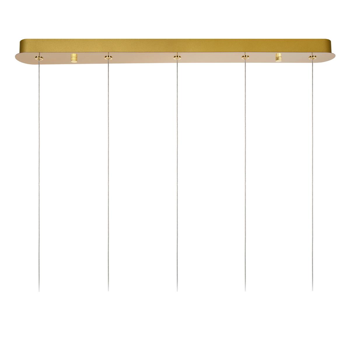 LAMPA ZWIESZANA LED 13499/21/60 CINTRA - przezroczysty, Design, tworzywo sztuczne (84/11/150cm) - Lucide